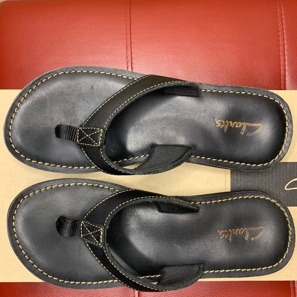 Clarks Sandals Black Size 7